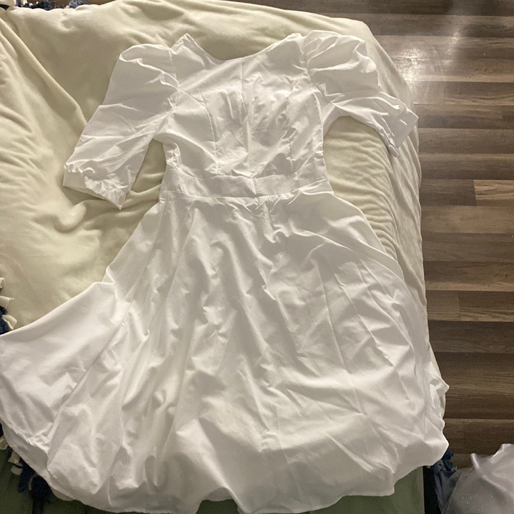 white church dress